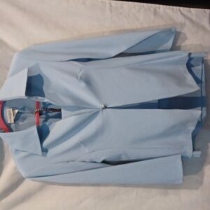 Vintage Powder Blue business / pageant suit, 9/10, fits like 8